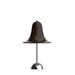 Pantop portabel bordslampa pitch brown