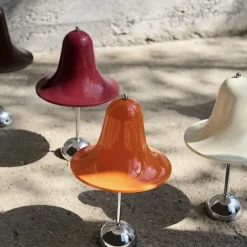 Pantop portabel bordslampa vivid orange