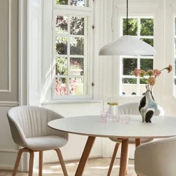 Pao steel Ø47 taklampa cream white