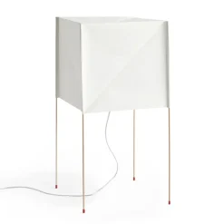 Paper cube golvlampa white