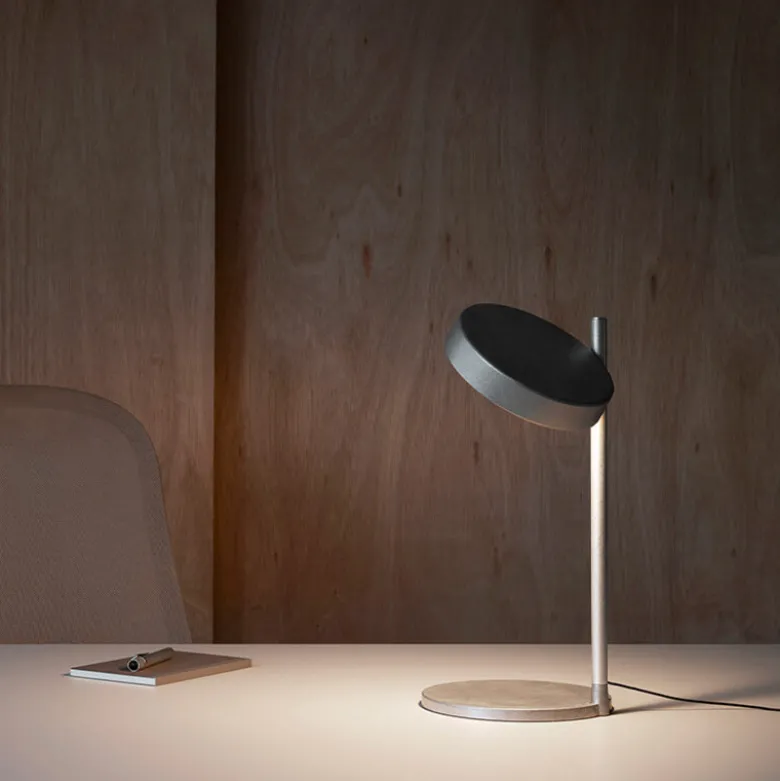 Pastille alu b2 long w242 bordslampa Raw tumbled
