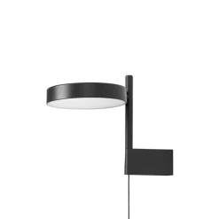 Pastille alu br1 short w242 vägglampa Jet black