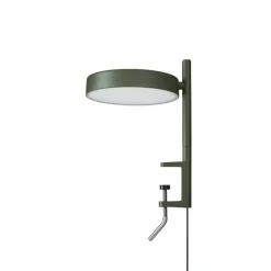 Pastille alu c1 short w242 klämlampa Olive green