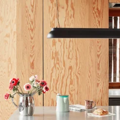 PC Linear taklampa soft black