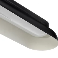 PC Linear taklampa soft black