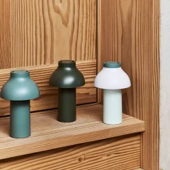 PC Portabel bordslampa No 2 Fall green