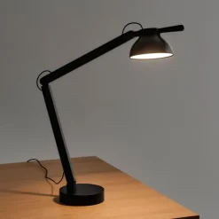 PC skrivbordslampa soft black