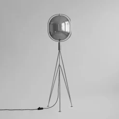 Pearl golvlamp chrome