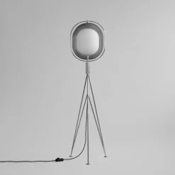 Pearl golvlamp chrome