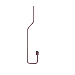 Pensile taklampa dark red