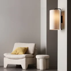 Pensile vägglampa dark red