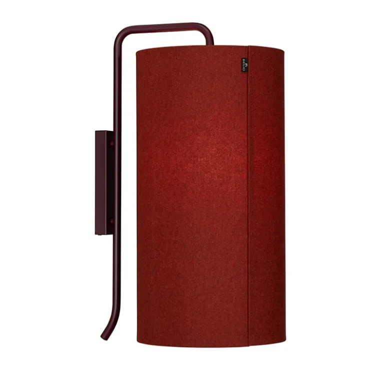 Pensile vägglampa dark red