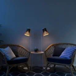 Petite 4610 golvlampa valnöt