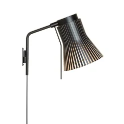 Petite 4630 vägglampa svart