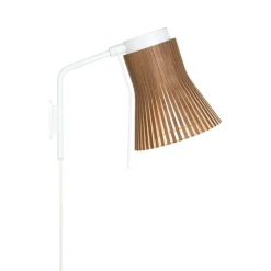 Petite 4630 vägglampa valnöt