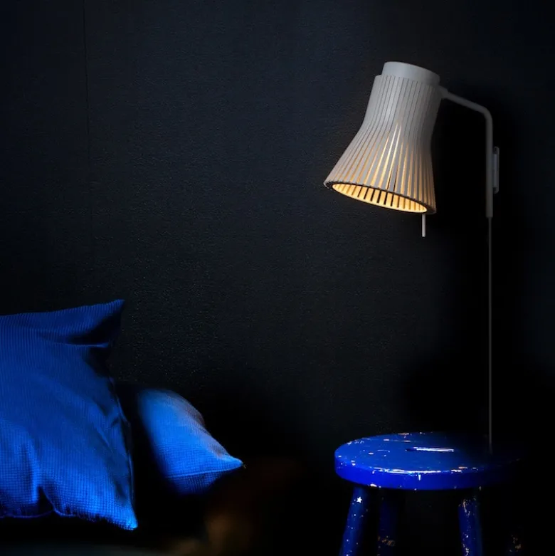 Petite 4630 vägglampa vit