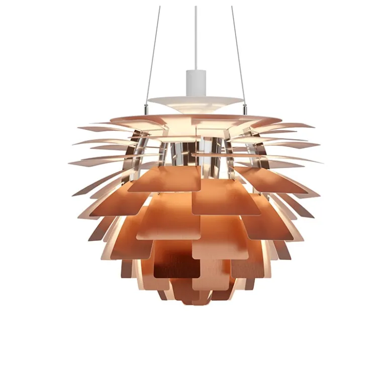 PH Artichoke Ø600 taklampa copper V4