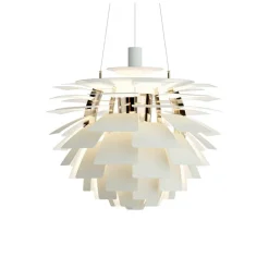 PH Artichoke Ø600 Taklampa Dusty Green/brass V4