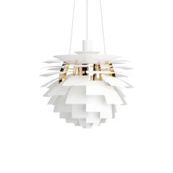 PH Artichoke Ø480 Taklampa Soft White/brass V4