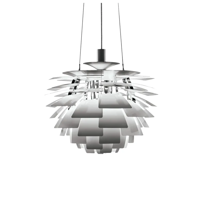 PH Artichoke Ø480 taklampa stainless steel V4
