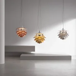 PH Artichoke Ø600 taklampa white V4