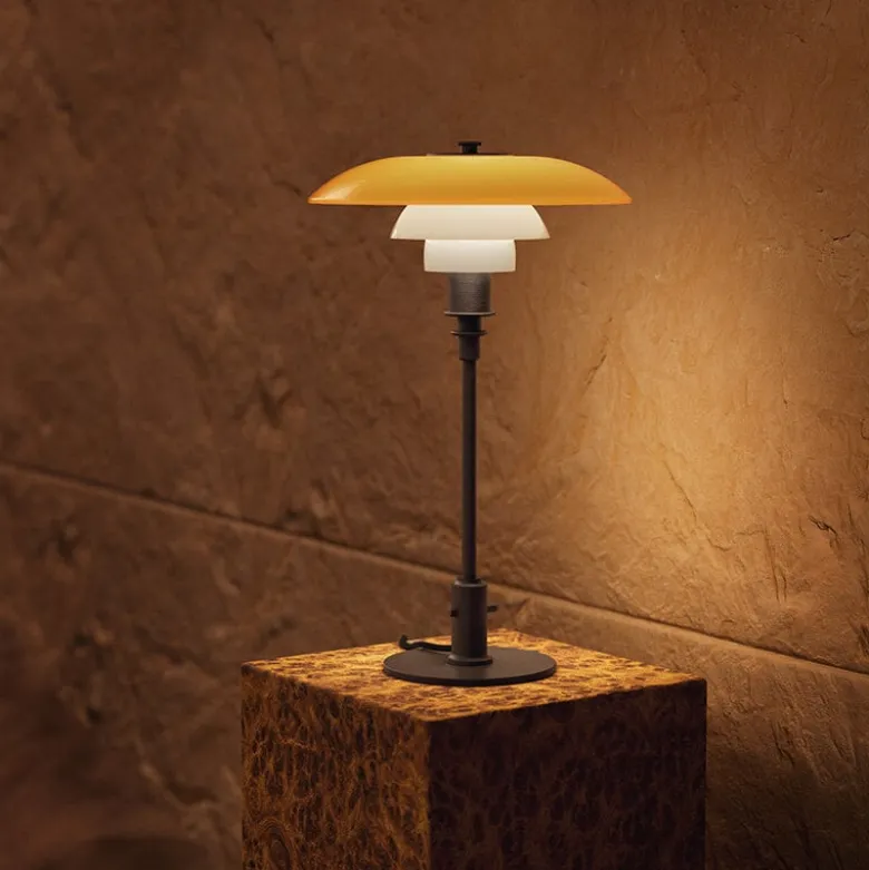 PH 3/2 Bordslampa Centenary Edition Amber/Opal White