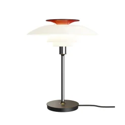 PH 80 Bordslampa chrome/opal white