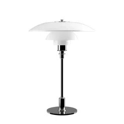 PH 3½-2½ Bordslampa glass/chrome