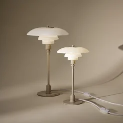 PH 3/2 bordslampa glossy beige