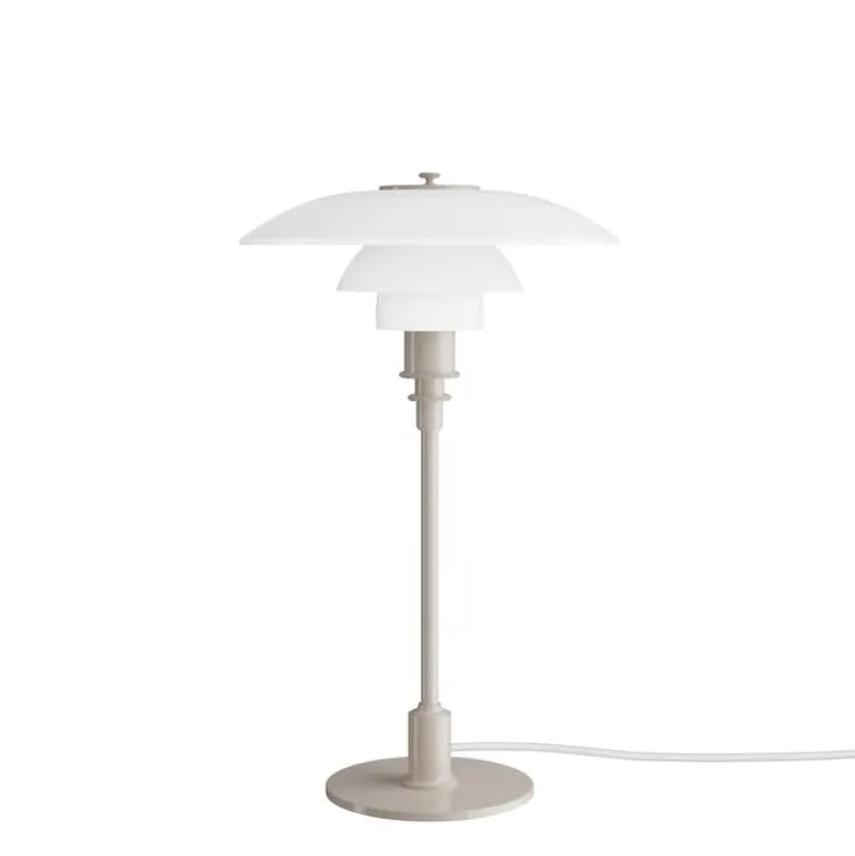 PH 3/2 bordslampa glossy beige