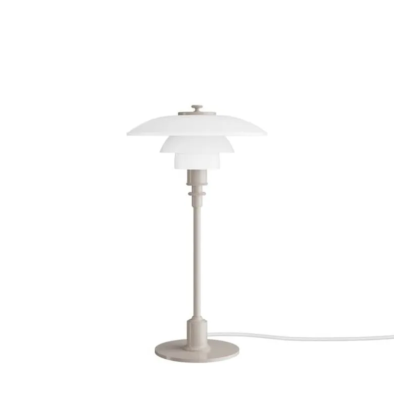 PH 2/1 bordslampa glossy beige
