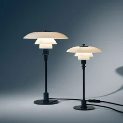 PH 3/2 bordslampa glossy deep blue