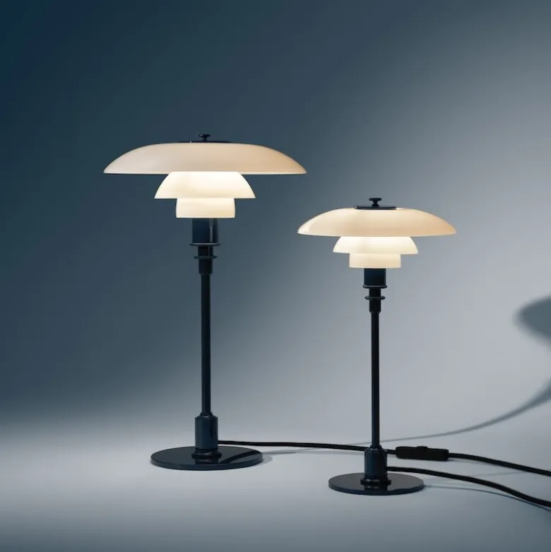 PH 3/2 bordslampa glossy deep blue