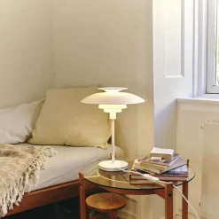 PH 80 Bordslampa white/opal white