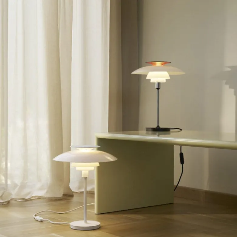 PH 80 Bordslampa white/opal white