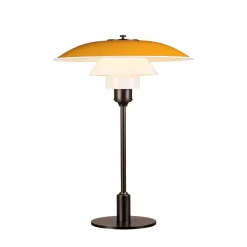 PH 3½-2½ Bordslampa yellow/brown brass