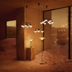 PH 3½-2½ Golvlampa Centenary Edition amber/opal white