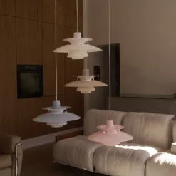 PH 5 Ø320 opal taklampa opal white