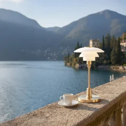 PH 1/1 Portabel bordslampa Brass metalised