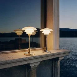 PH 1/1 Portabel bordslampa Brass metalised