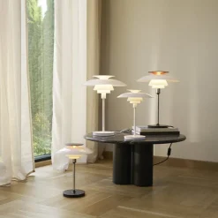 PH 80 Portabel bordslampa white/opal white