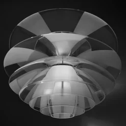 PH Septima taklampa clear/matt glass/brass