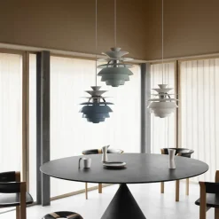 PH Snowball taklampa Dusty green/chrome