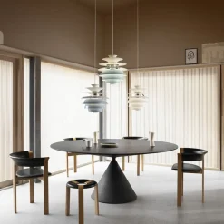 PH Snowball taklampa Soft white/chrome