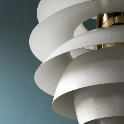 PH Snowball taklampa Soft white/brass