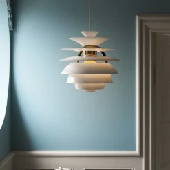 PH Snowball taklampa Soft white/brass