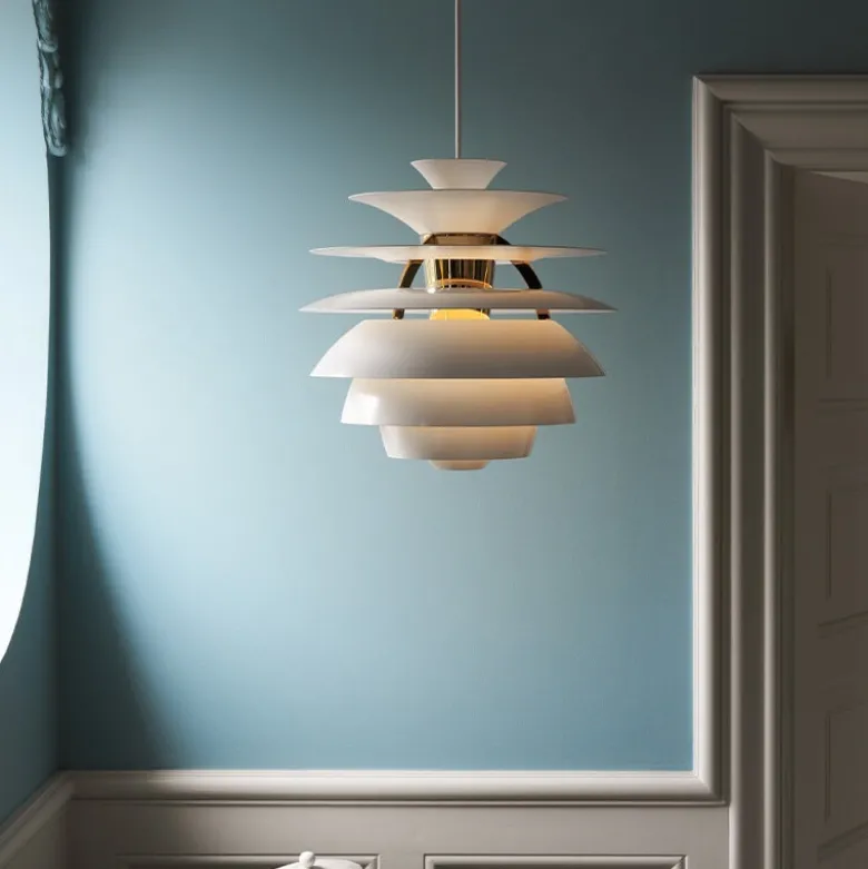 PH Snowball taklampa Soft white/brass