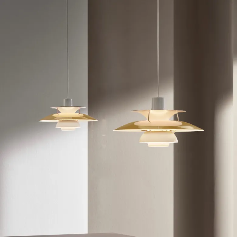 PH 5 Ø300 taklampa brass