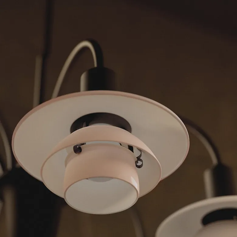 PH 1/1 Taklampa 6 Centenary Edition Aged Brass/Dusty Terracotta