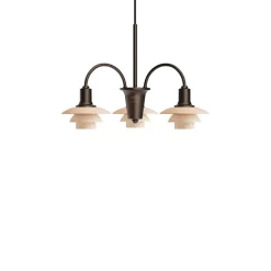 PH 1/1 Taklampa 3 Centenary Edition Aged Brass/Dusty Terracotta